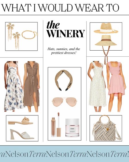 Spring Outfits / Spring Dresses / Summer Dresses / Winery Outfits  / Gold Jewelry / Spring Sandals / Spring Handbags / Maxi Dresses / Floral Dresses / Sun Dresses / Spring Hats / Straw Hats / 

#LTKU #LTKshoecrush #LTKstyletip