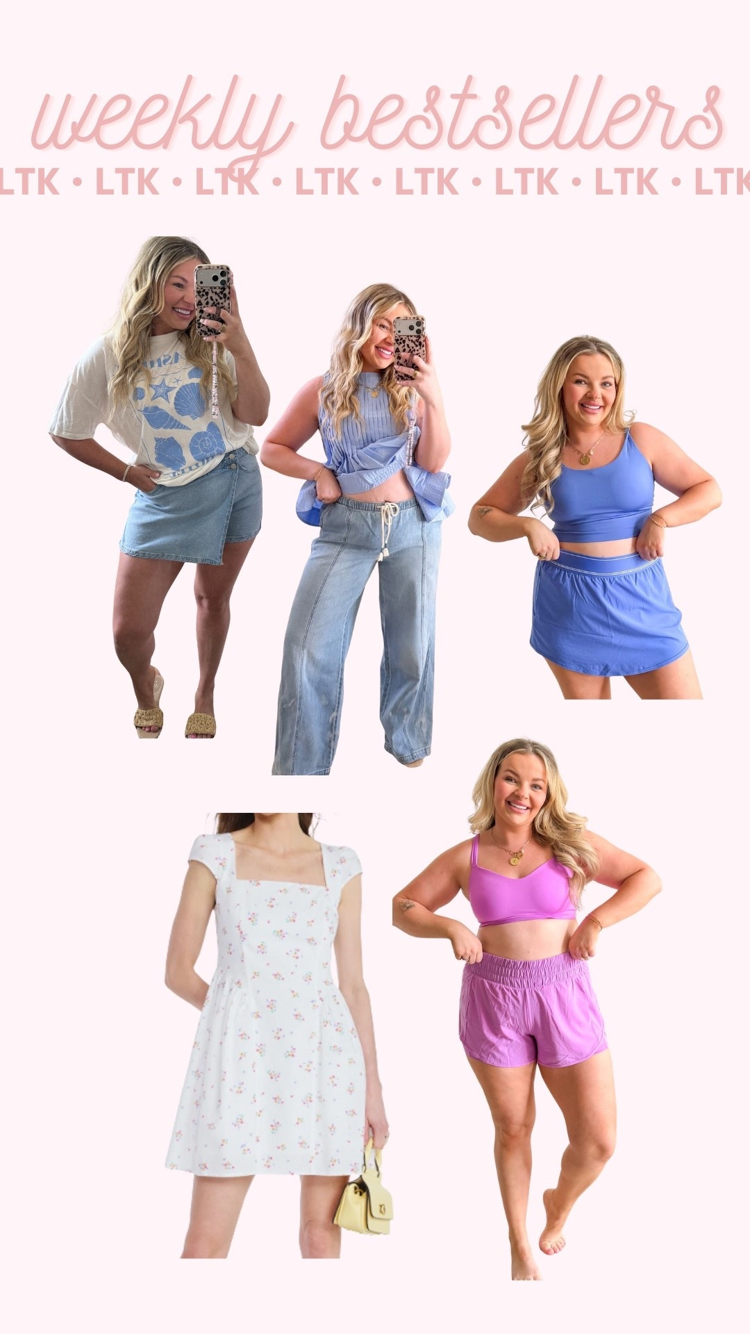 Here are the top sellers from this past week! 💕🌸🫶🏻

#LTKMidsize #LTKSeasonal