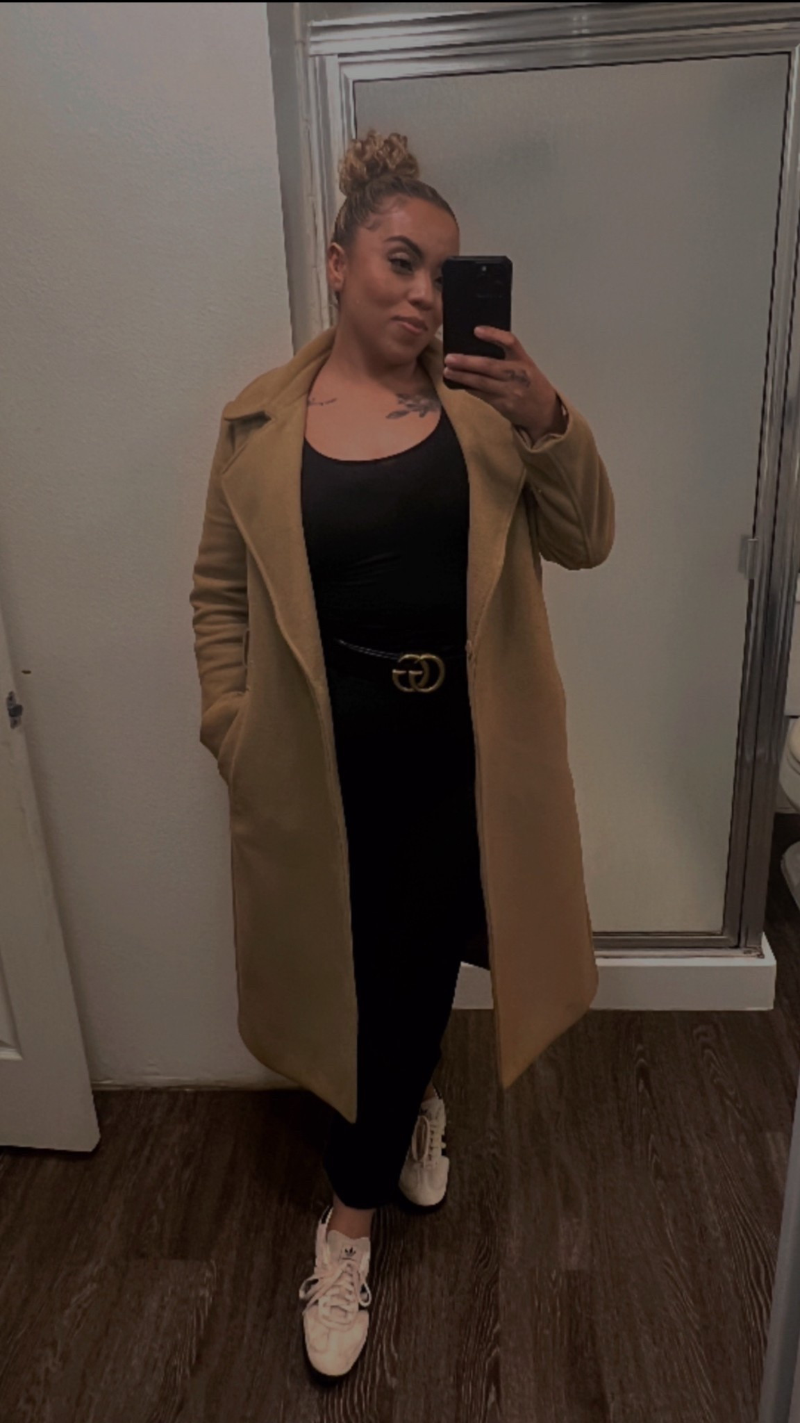 Neutral winter outfit 🤎
Camel coat, black basics & everyday sneakers.
Shop the full look on my LTK.
#WinterOutfit#CamelCoat#NeutralStyle
#CasualChic#EverydayOutfit#OOTD
#WinterBasic#MomStyle#LTKStyle
#LTKFashion

#LTKootd #LTKHoliday #LTKCyberWeek