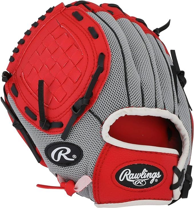 Rawlings Lefty Baseball Glove RED Pro 10 inches PL10SS Professional Tee Ball Pitcher Hand Players... | Amazon (US)