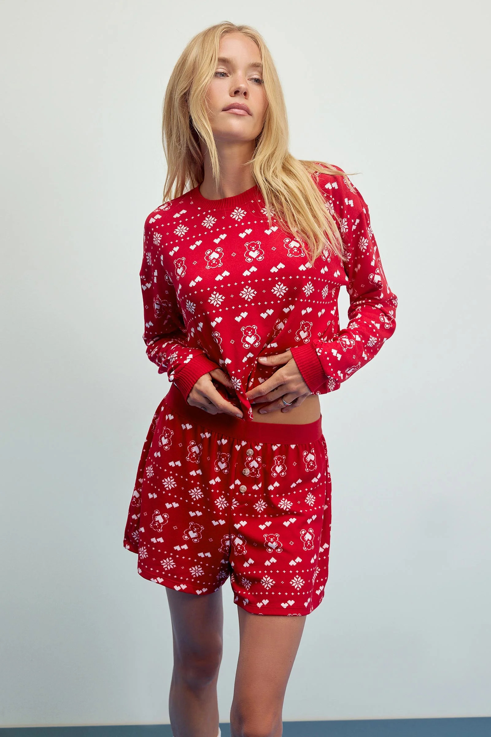 HUSHSOFT Boxer Short PJ Set | Ardene