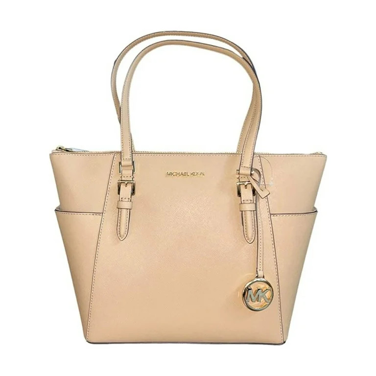 Michael Kors Womens Charlotte Large Top Zip Tote (Camel) 35T0GCFT7L-222 | Walmart (US)