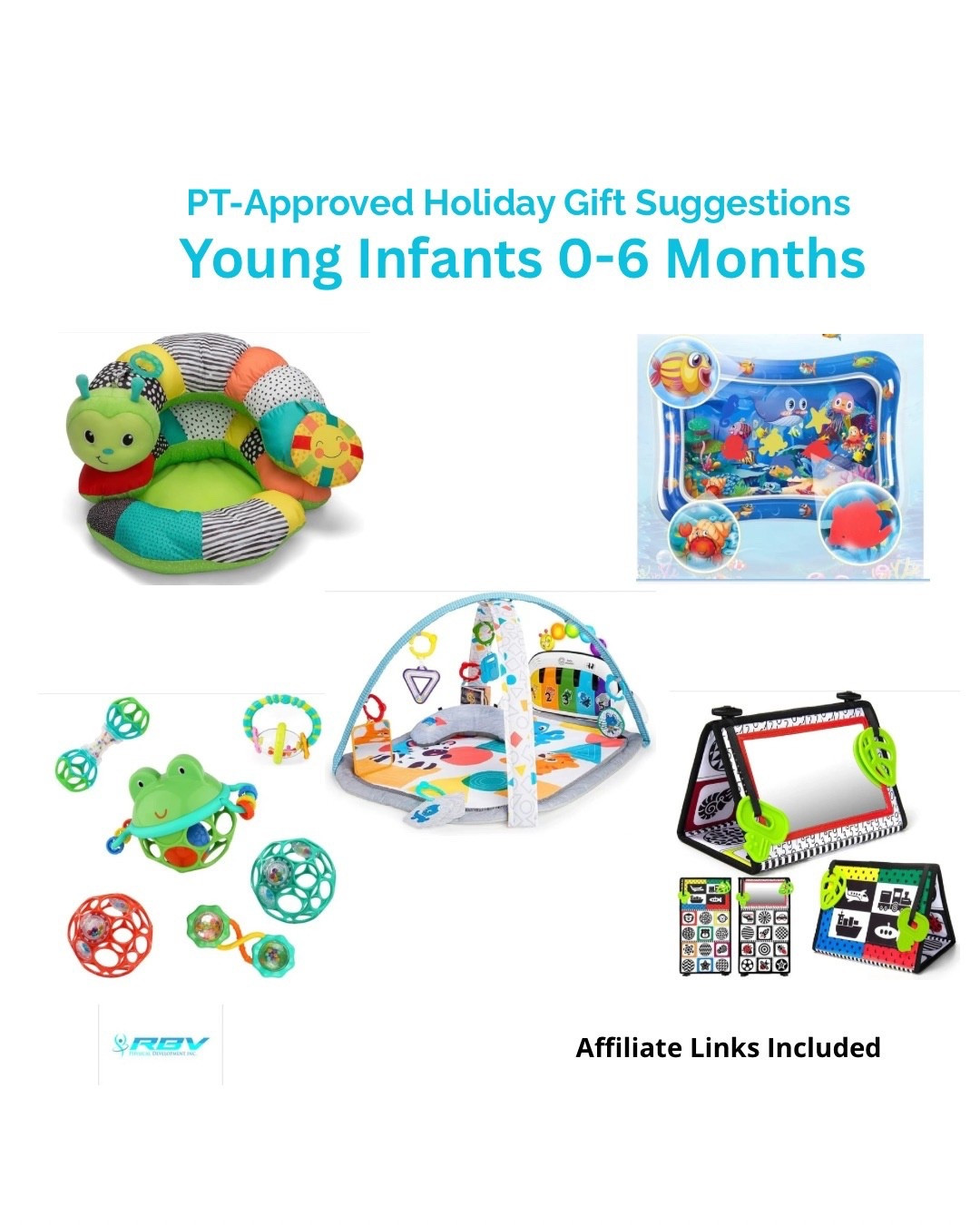 PT-Approved Baby Must-Haves (0–6 Months)
My favorite development-friendly picks for newborns and young infants — perfect for tummy time, sensory play, and early milestones. Shop the full list below.

#LTKBaby #LTKNewborn #LTKHoliday #LTKGiftGuide #LTKFinds #BabyMustHaves #NewMomLife

#LTKCyberWeek