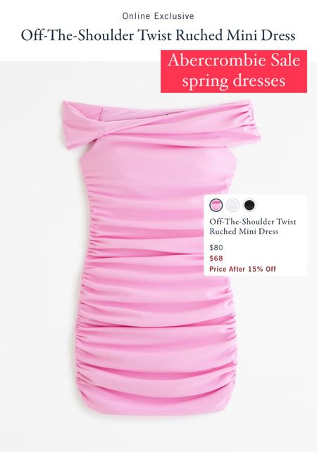 Abercrombie spring sale   
Spring dresses 
Bachelorette dress 


#LTKfindsunder100 #LTKsalealert #LTKfindsunder50 #LTKSeasonal #LTKtravel #LTKSpringSale #LTKstyletip