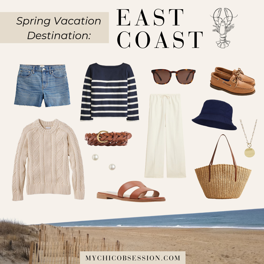 East Coast looks are already trending for the spring season. Embrace the aesthetic with boat shoes, classic sunglasses, cable knit sweaters, denim shorts, beach pants, and woven accessories. 

 #LTKSeasonal #LTKStyleTip #LTKItBag