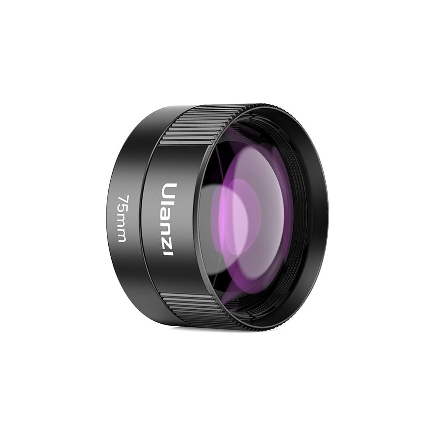 ULANZI CL-003 Phone Macro Lens, HD 75mm Phone Camera Lens for 17mm Thread, Compatible with iPhone... | Amazon (US)