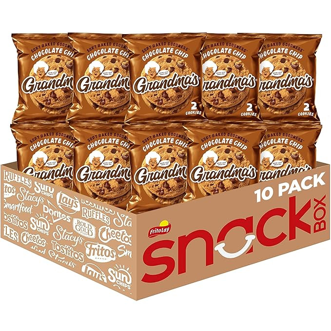 Grandma's Big Cookies, Chocolate Chip, (10 Pack) | Amazon (US)