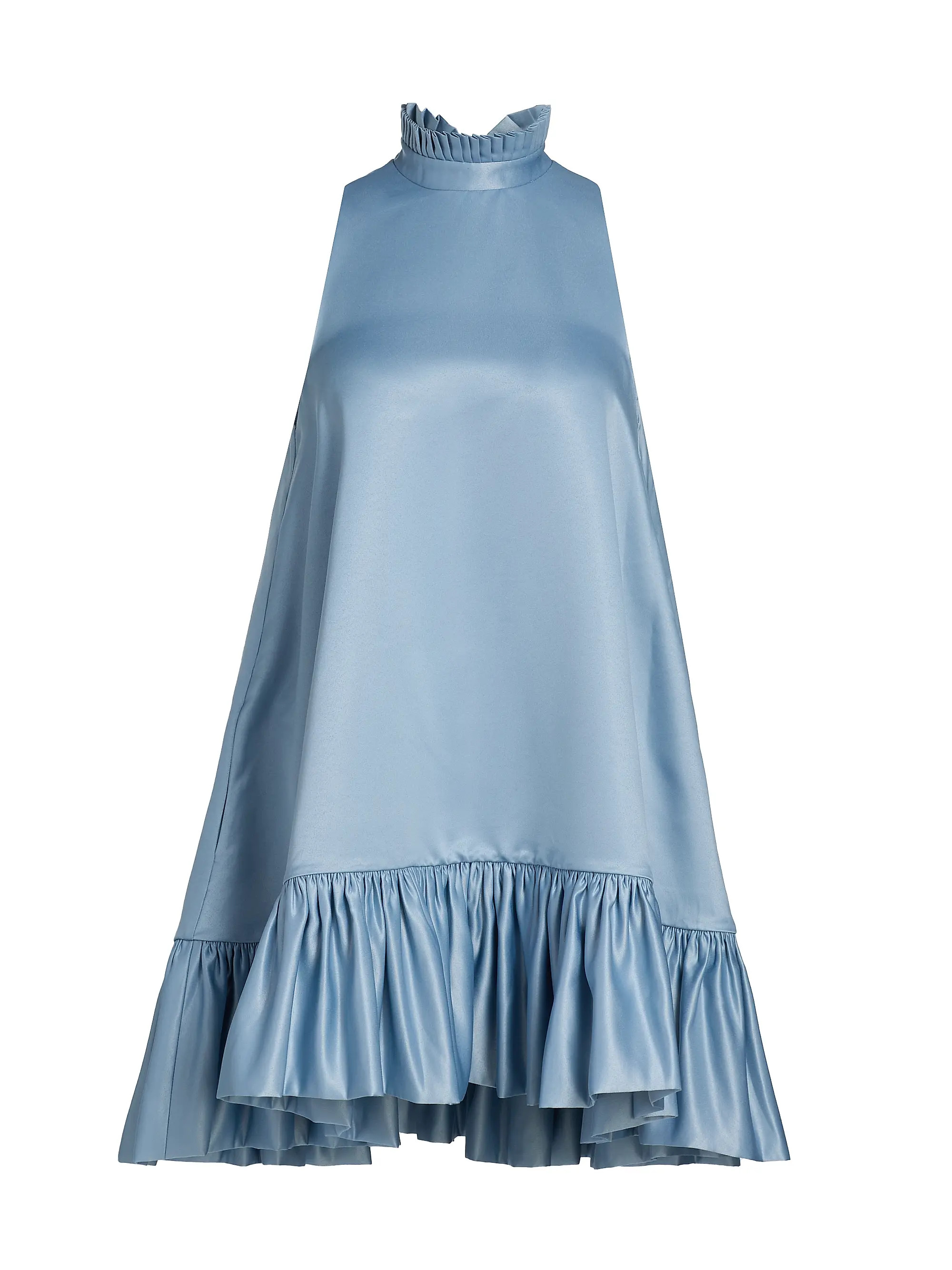 Alcott Silk Trapeze Minidress | Saks Fifth Avenue