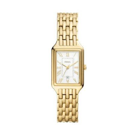 Fossil Women's Raquel Three-Hand Date, Gold-Tone Stainless Steel Watch | Walmart (US)