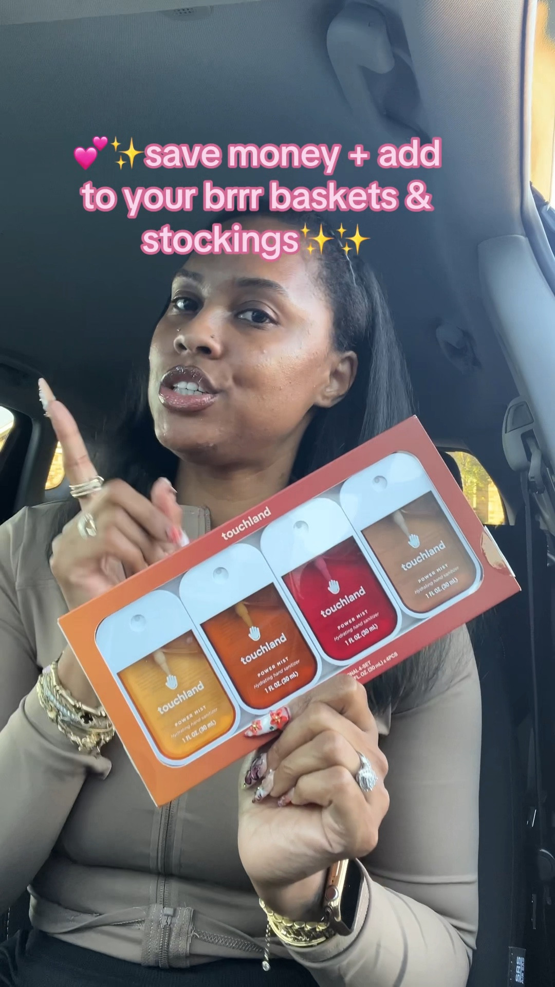 Touchland Limited Edition Seasonal Power Mist are a great addition to your gifts
#touchland #tiktokshopblackfriday #tiktokshopholidayhaul #giftbasket #stockingstuffer

#LTKHoliday #LTKSeasonal #LTKGiftGuide