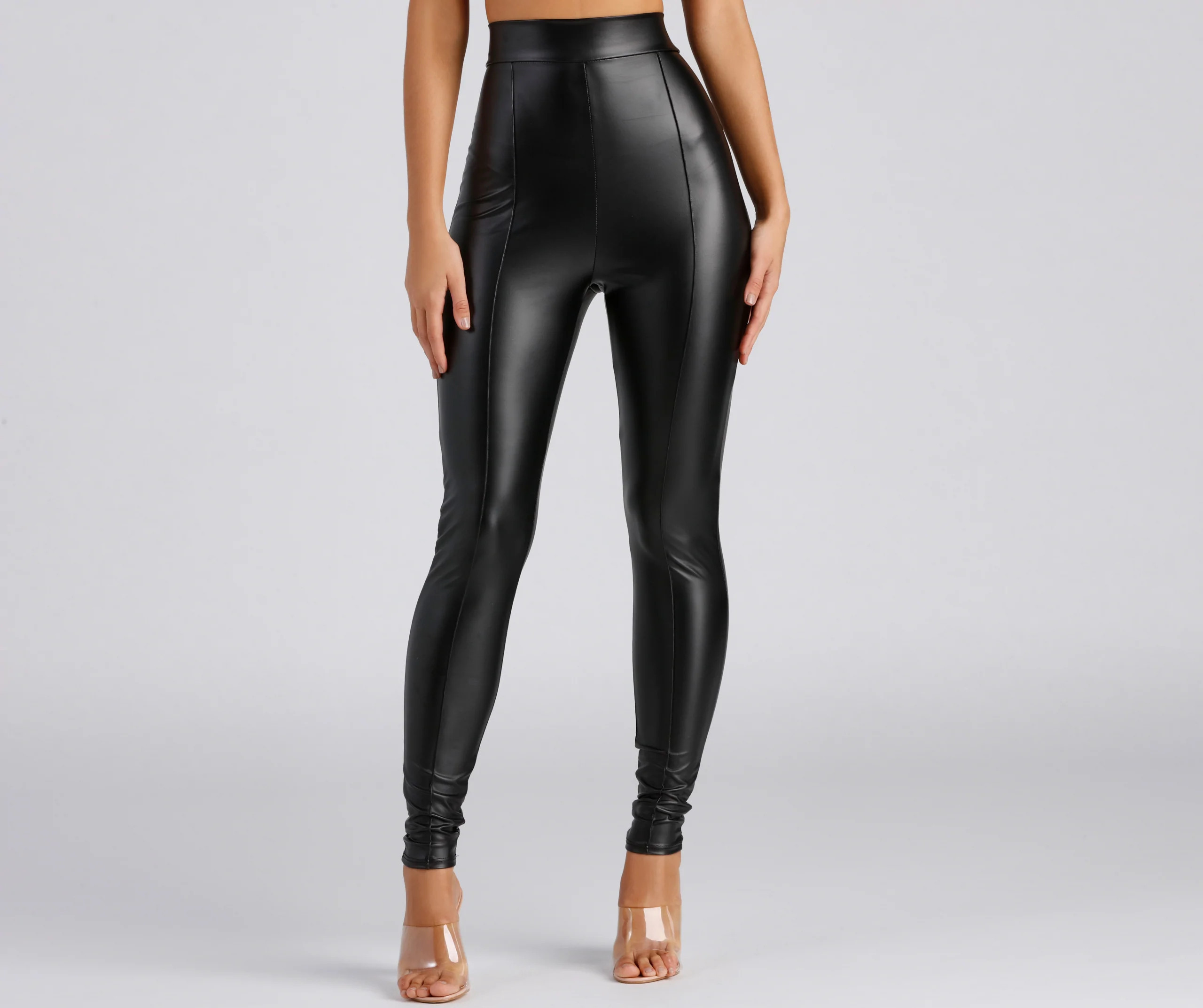 So Sleek Faux Leather Leggings | Windsor Stores