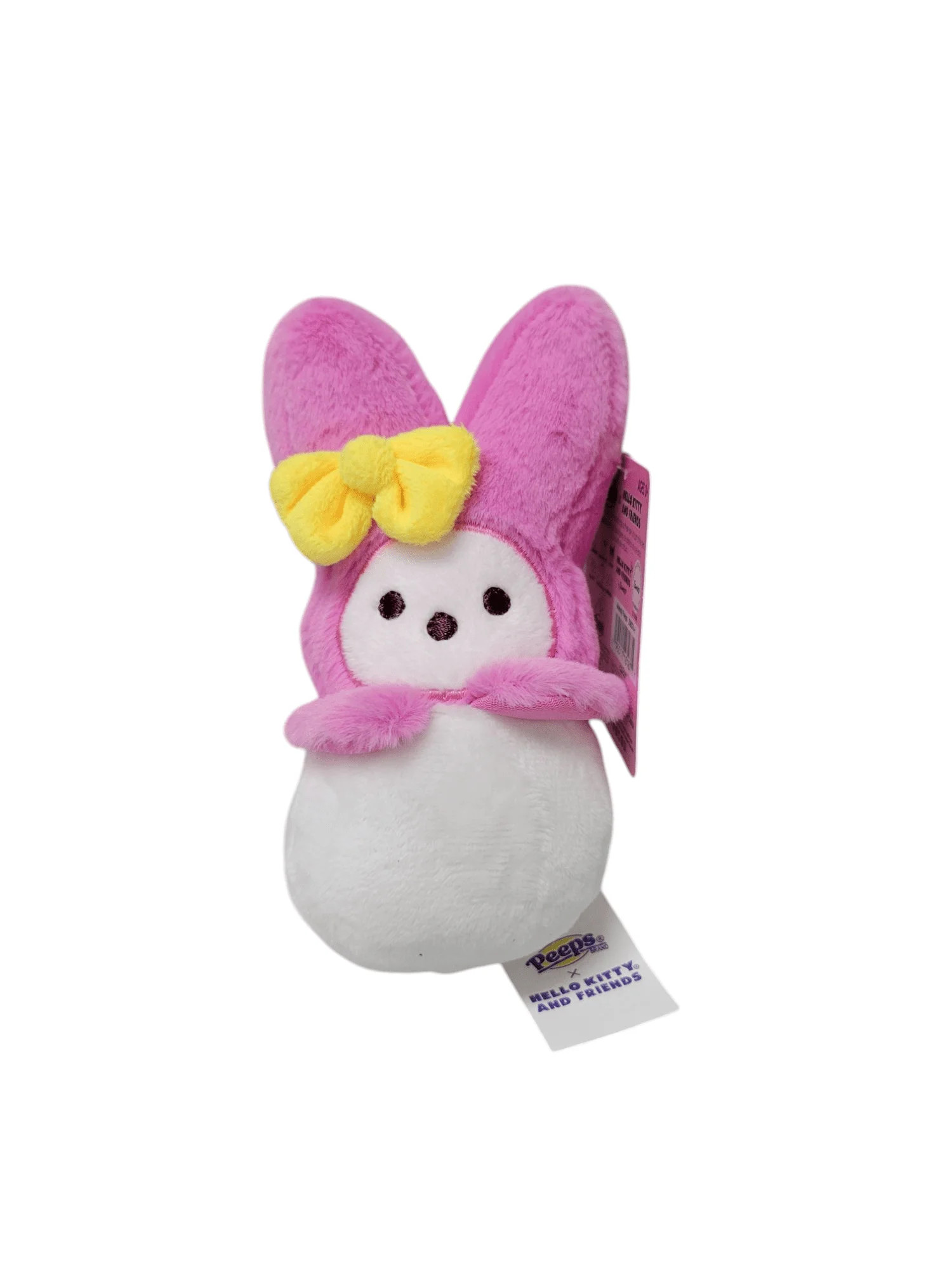 Peeps x Hello Kitty and Friends Pink My Melody Plush Bunny 6 inch Strawberry Scented | Walmart (US)