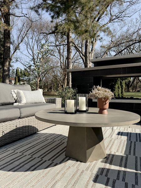 We had beautiful this past weekend, and it’s making me more than ready for consistent warm temps and days spent outside! If you’re looking for some new patio pieces, I love all of these we grabbed from Joss & Main, especially this stunning neutral area rug! 

#LTKhome #LTKSeasonal #LTKsalealert