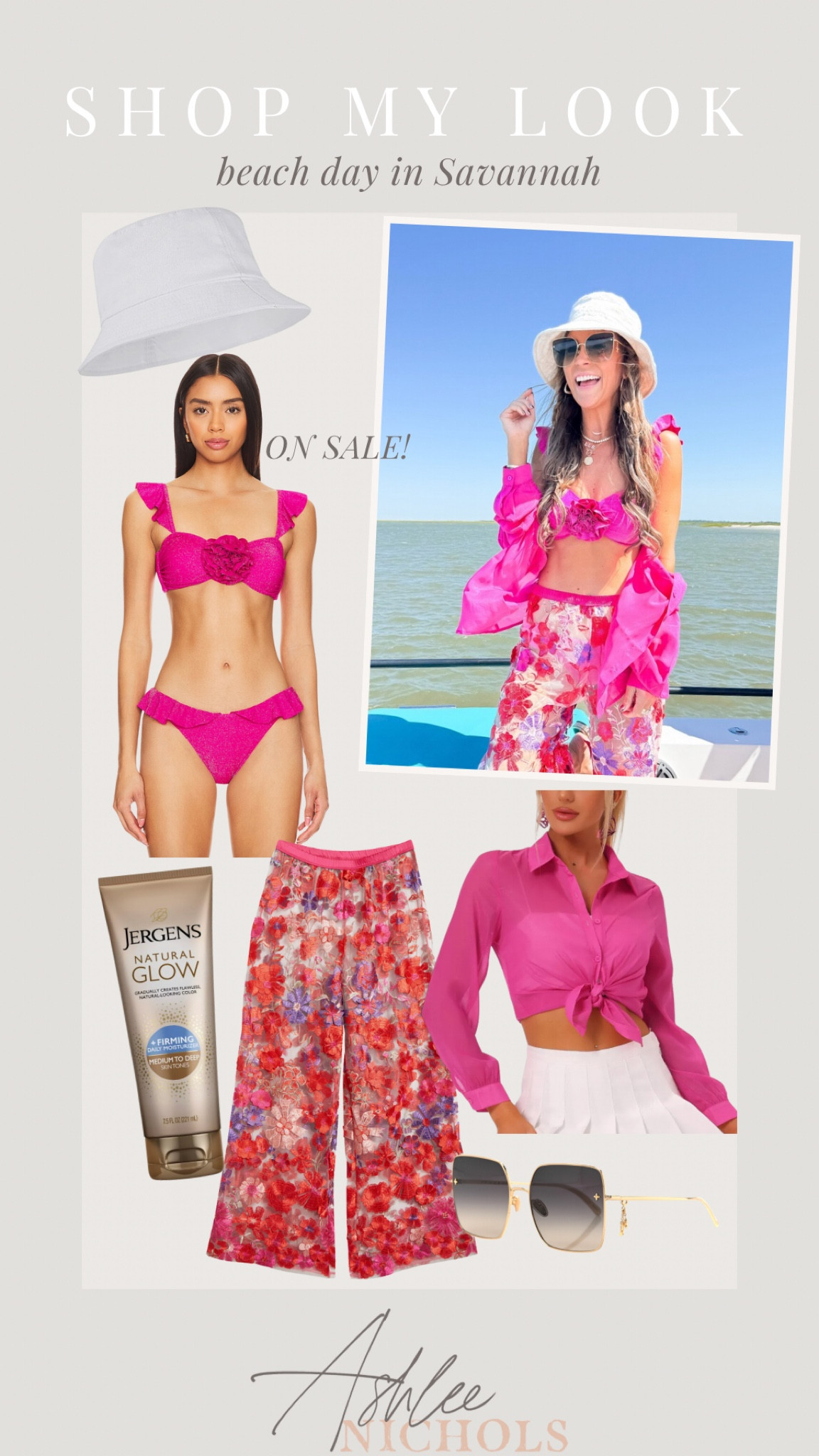 Shop my look from our beach day in Savannah!


Beach riot swimsuit, swim sale, cover up, self tanner, vacation outfit

#LTKStyleTip #LTKSaleAlert #LTKSwim