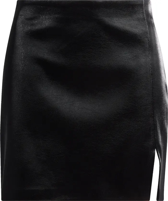Faux Leather Miniskirt | Nordstrom