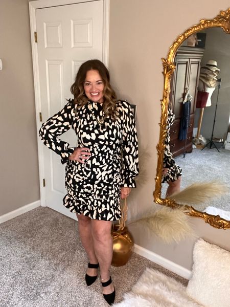 I love this high neck fun print dress! The ruching and ruffles make it so flattering.
Perfect for Spring and so lightweight !

#LTKSeasonal #LTKunder50 #LTKstyletip