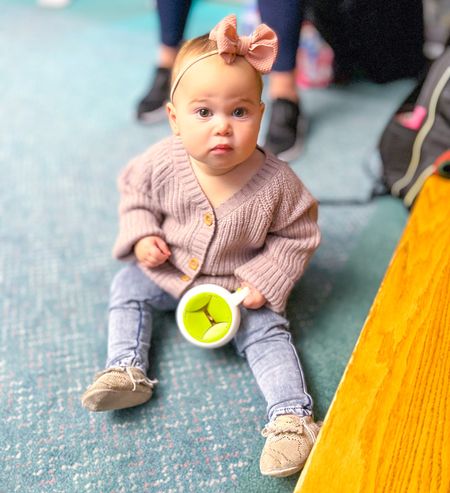 Baby + toddler outfit! Button down sweater + legging jeans + freshly picked dupe moccs that are better than the original and half the price!!

#LTKfamily #LTKkids #LTKbaby