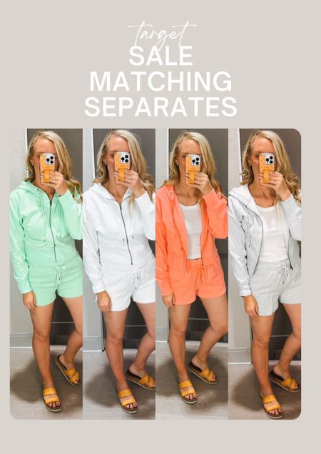 Target matching separates! Shorts are on sale this week! Comfy and fleece lined zip ups. Run true to size. I’m wearing a medium in each. 





Target summer style. Target fashion. Target finds. Affordable summer beach vacation. Universal thread. 

#LTKSaleAlert #LTKFindsUnder50 #LTKMidsize