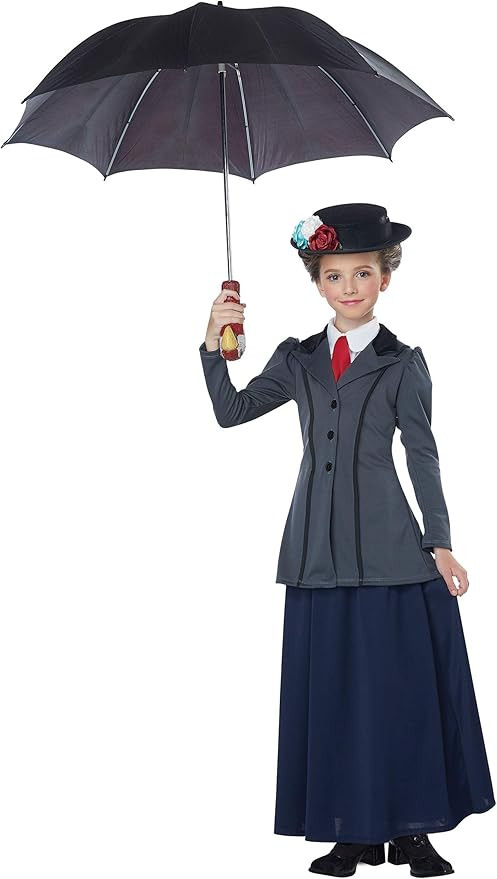 Girl's English Nanny Costume | Amazon (US)