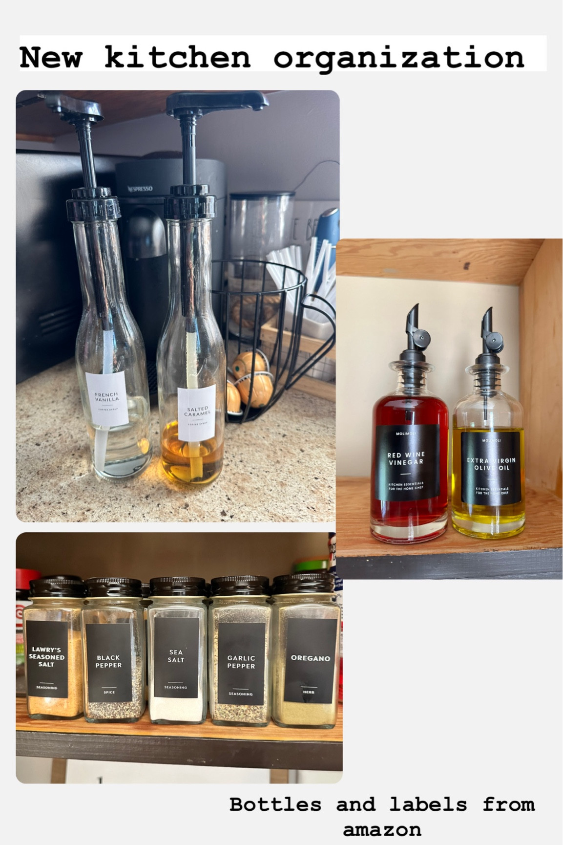 Slowly starting to organize my kitchen after hitting my 1 year anniversary from buying my first home 🖤 I want to change my kitchen to a black theme 

#LTKSaleAlert #LTKFindsUnder50 #LTKHome