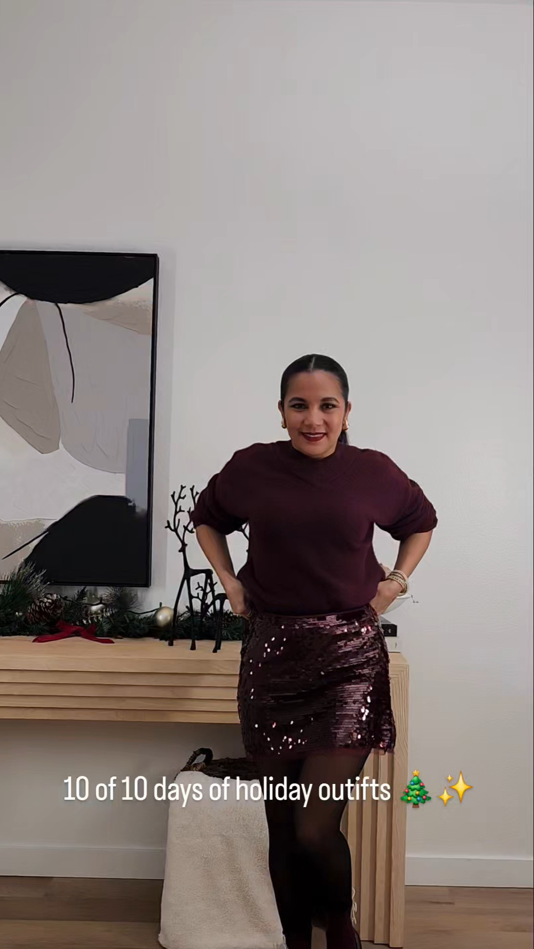Target has so many affordable options! Been loving it lately.Skirt: XS(target)Sweater: small(Nordstrom)Shoes: 5.5 (Nordstrom)

#LTKHoliday #LTKSeasonal #LTKPetite