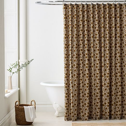 Laney Floral Shower Curtain | West Elm (US)