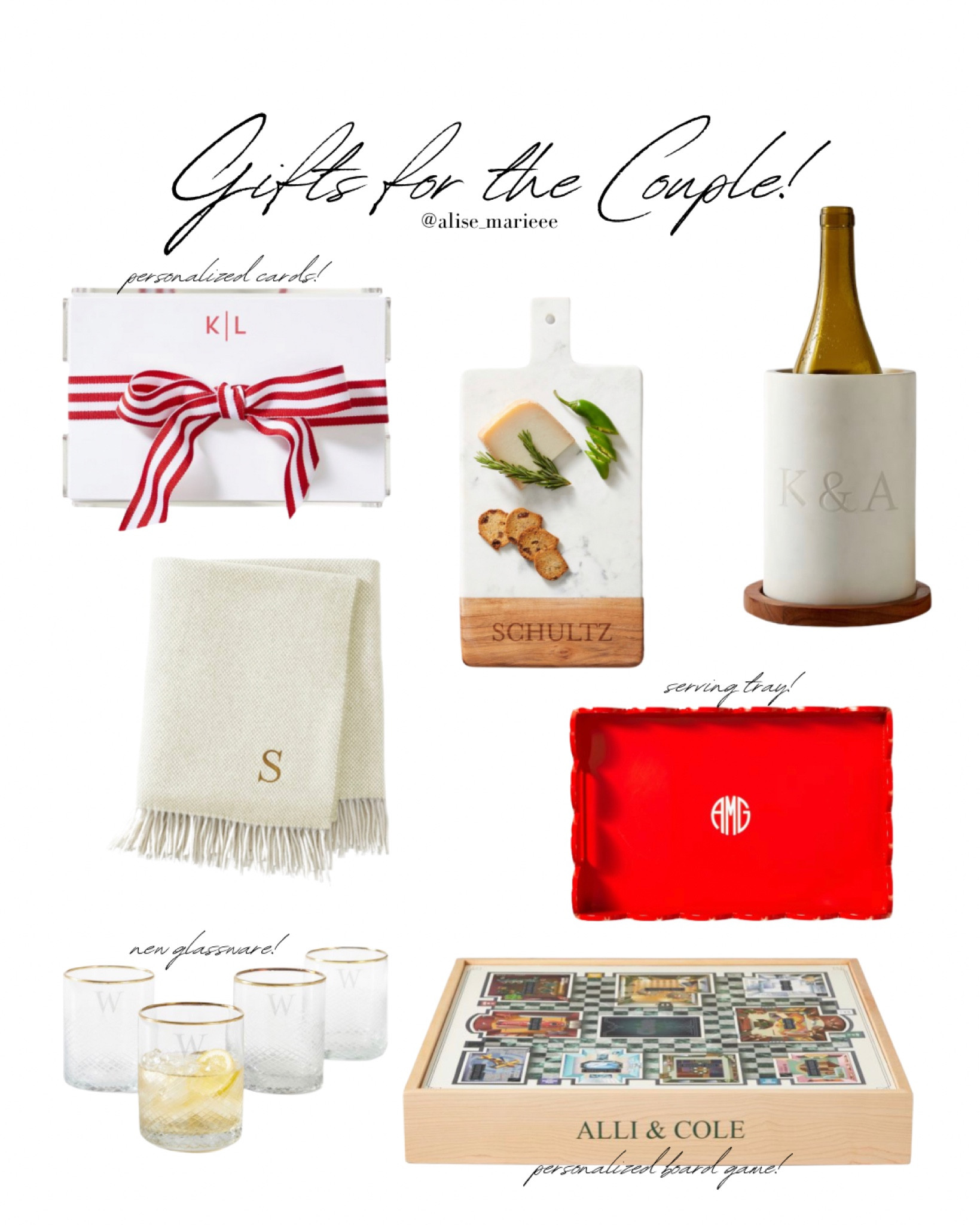 Holiday gifts for the couple! 

#LTKGiftGuide #LTKHoliday #LTKSeasonal
