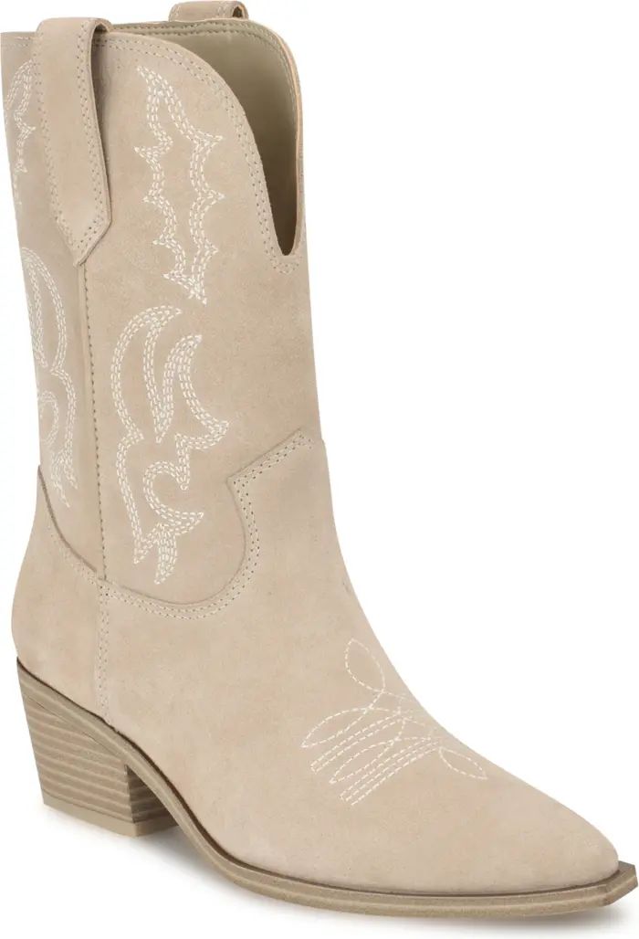 Yodown Pointed Toe Western Boot (Women) | Nordstrom