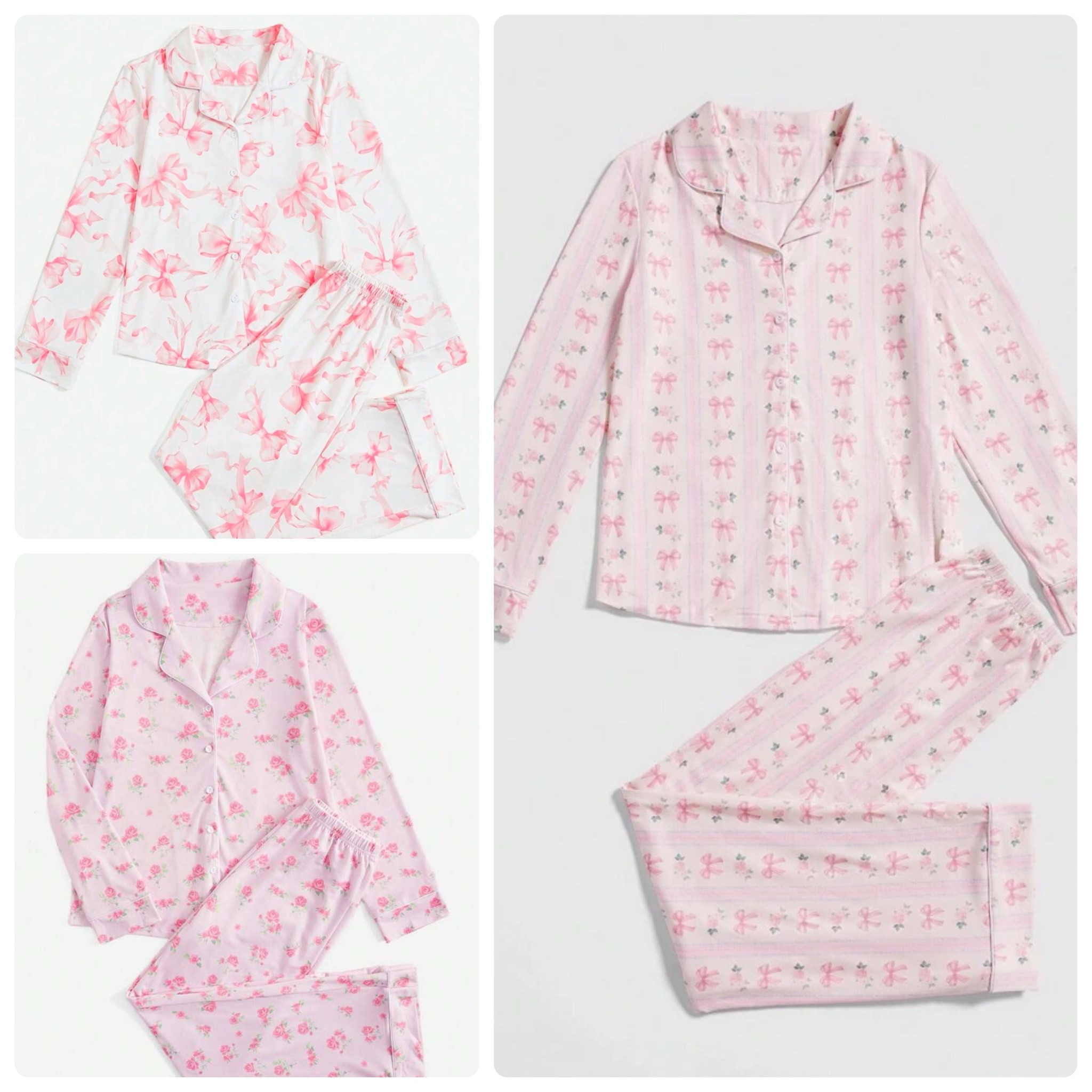 3 of my favorite pink girly pajamas sets from RomWe that have gone viral! They’re so comfy and tall girl friendly! 🎀

#LTKSaleAlert #LTKStyleTip #LTKBeauty