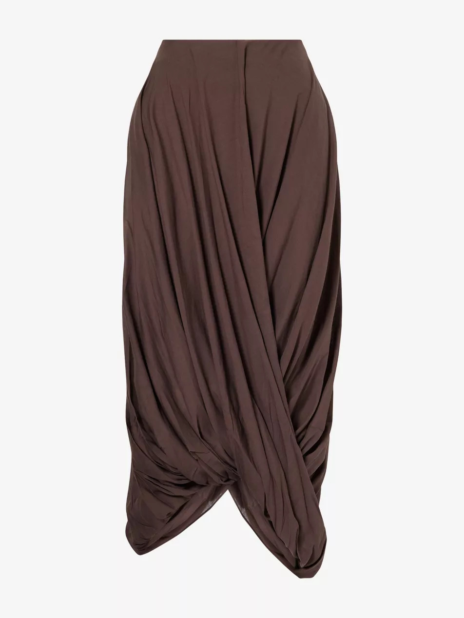 Cocoon Cotton-Blend Midi Skirt | Selfridges