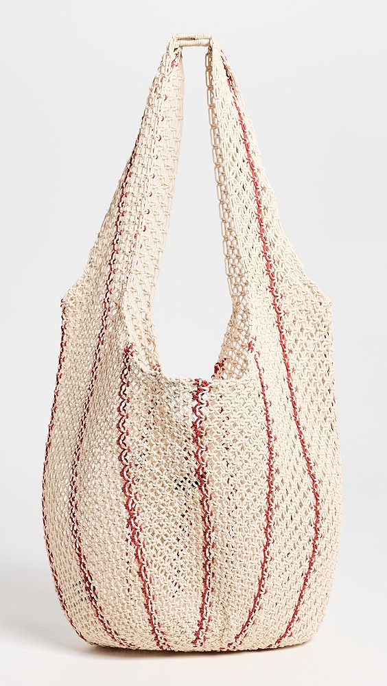 The Curved Crochet Shoulder Bag | Shopbop