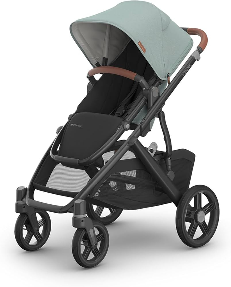 UPPAbaby Vista V3 Stroller - Full-Size Single-to-Double Stroller System - Toddler Seat, Bug Shiel... | Amazon (US)