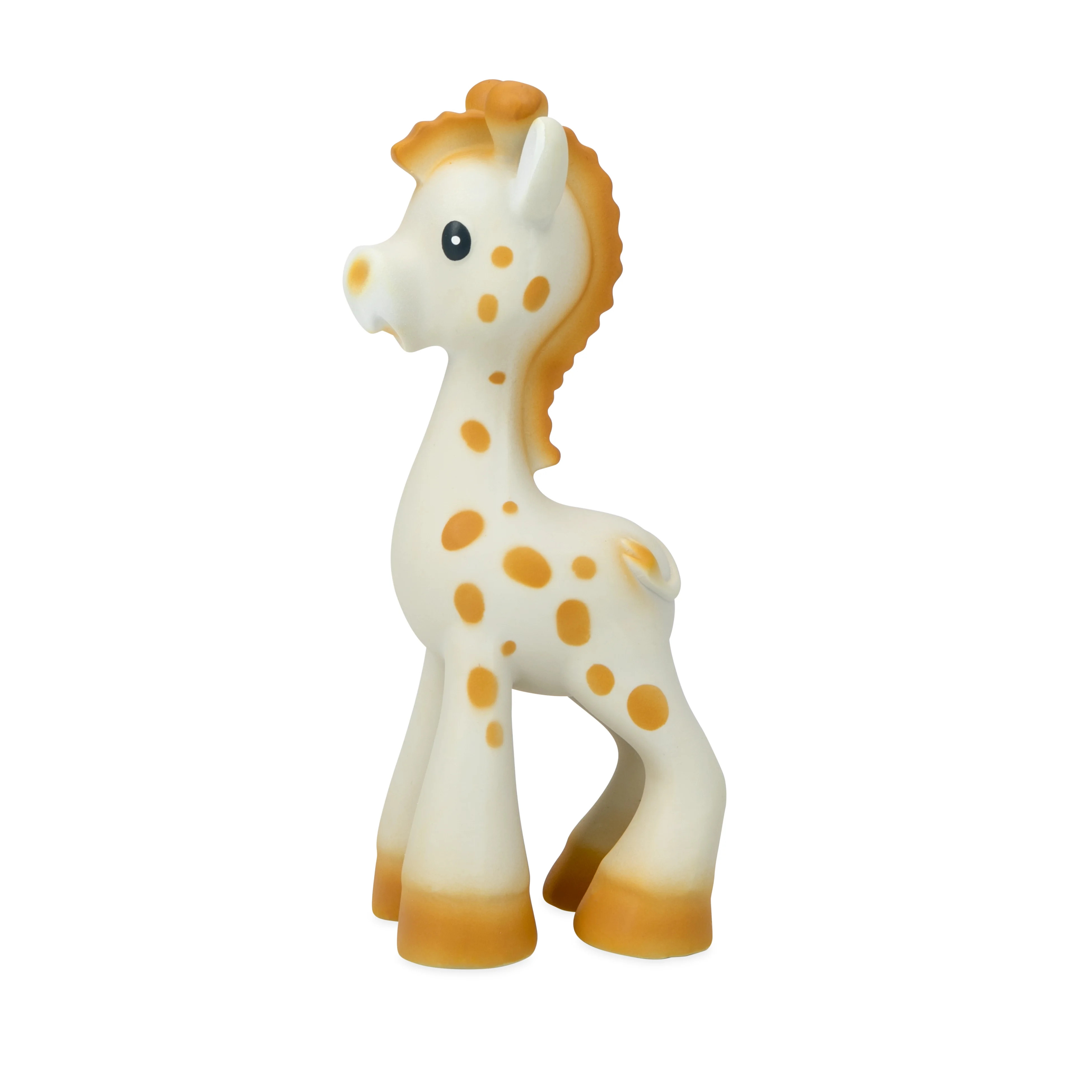 Nuby Jackie the Giraffe Natural Rubber Teether for Babies, Yellow Infant Teething Toy | Walmart (US)