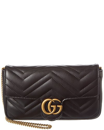 GG Marmont Mini Leather Shoulder Bag | Rue La La