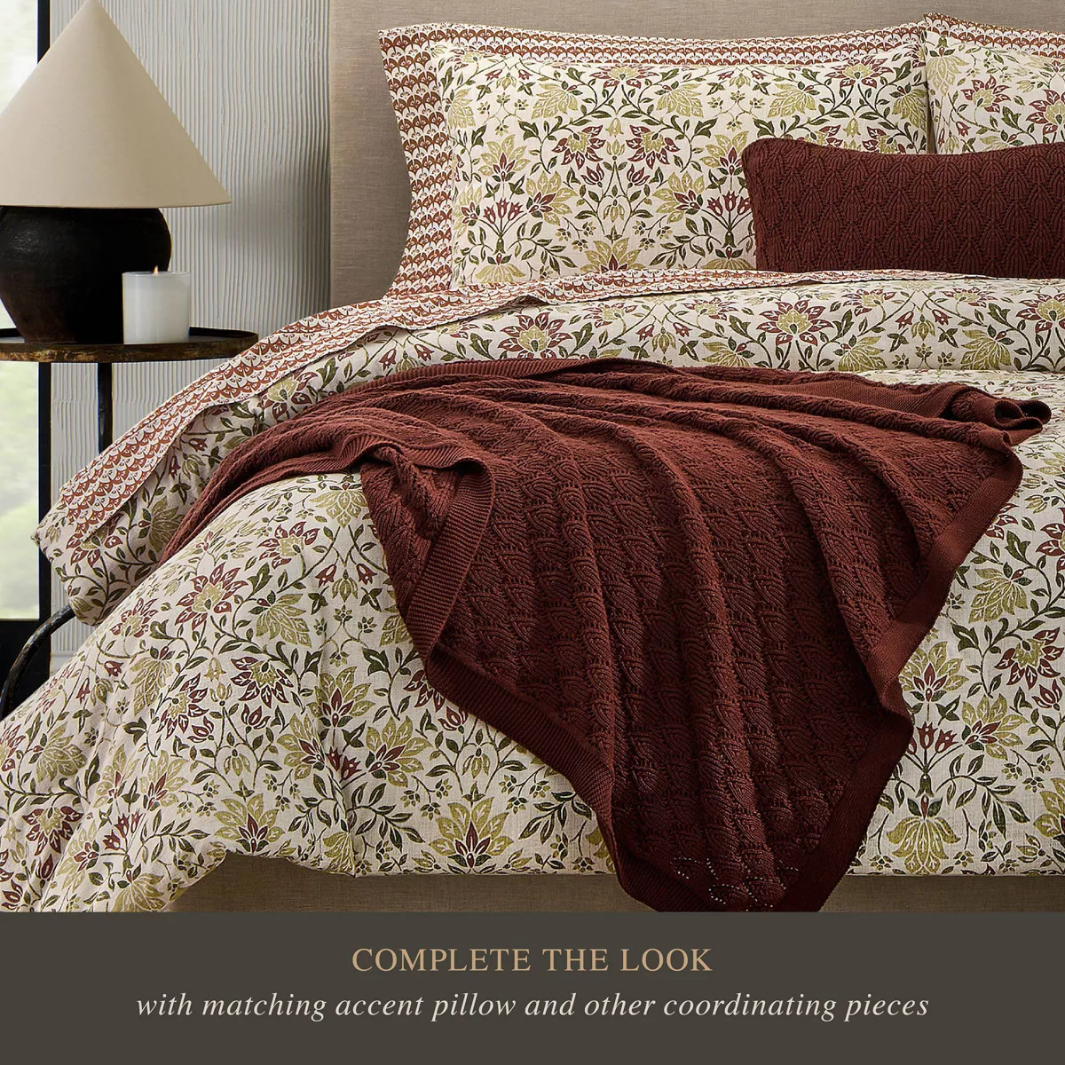 Jeremiah Brent Home Pointelle Throw Blanket Raisin | Target