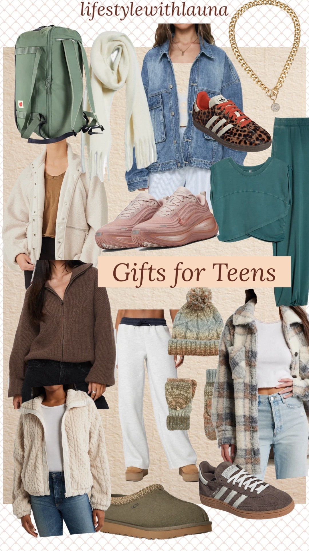 GIFT GUIDE TEEN GIRLS - Fashion
UGGs, Nike sweatpants, fleece zip ups, sneakers, Free People, jewelry & all the trending styles!

#blackfriday #teengirl #giftguideteen #teenfashion #nordstrom #trendingclothes #lifestylewithlauna 

#LTKGiftGuide #LTKKids #LTKCyberWeek