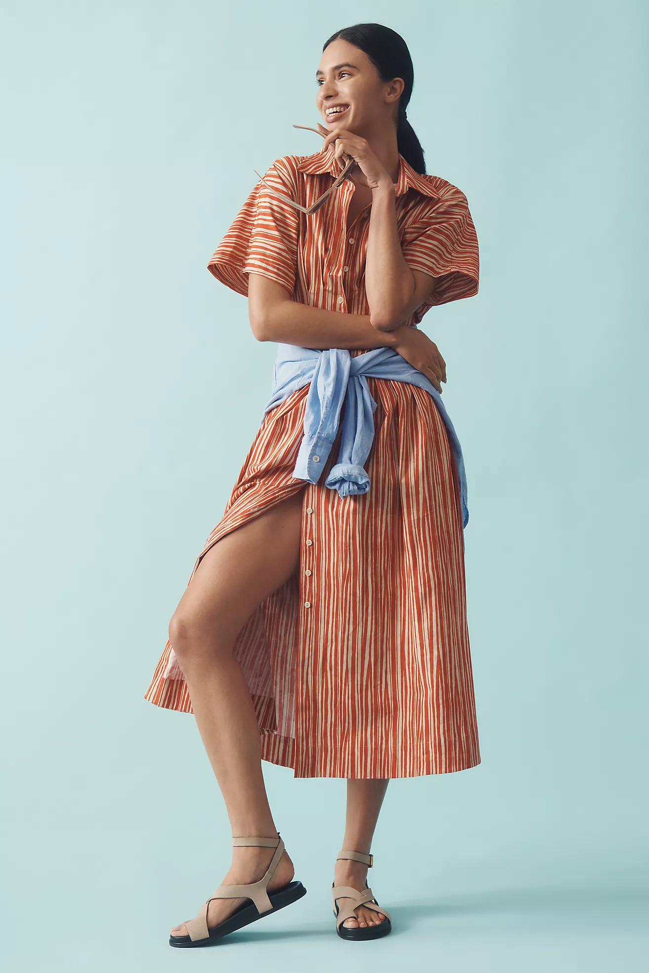 The Tobie Shirt Dress by Exquise | Anthropologie (US)
