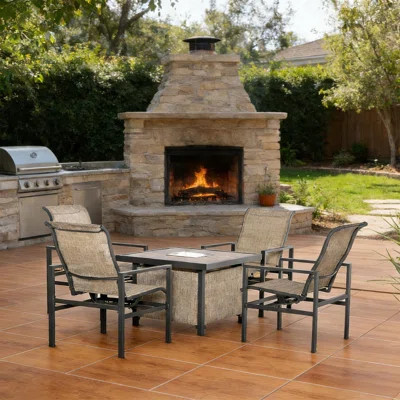 Outdoor Patio Dining Furniture Set | Wayfair North America