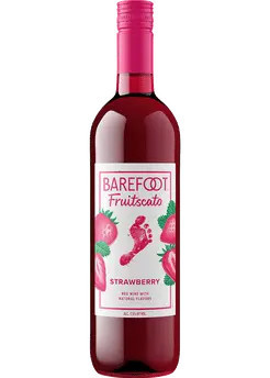 Fruitscato Strawberry Moscato | White Wine by Barefoot | 750ml | California | Total Wine