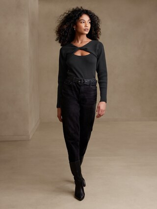 Front-Twist Sweater Set | Banana Republic Factory