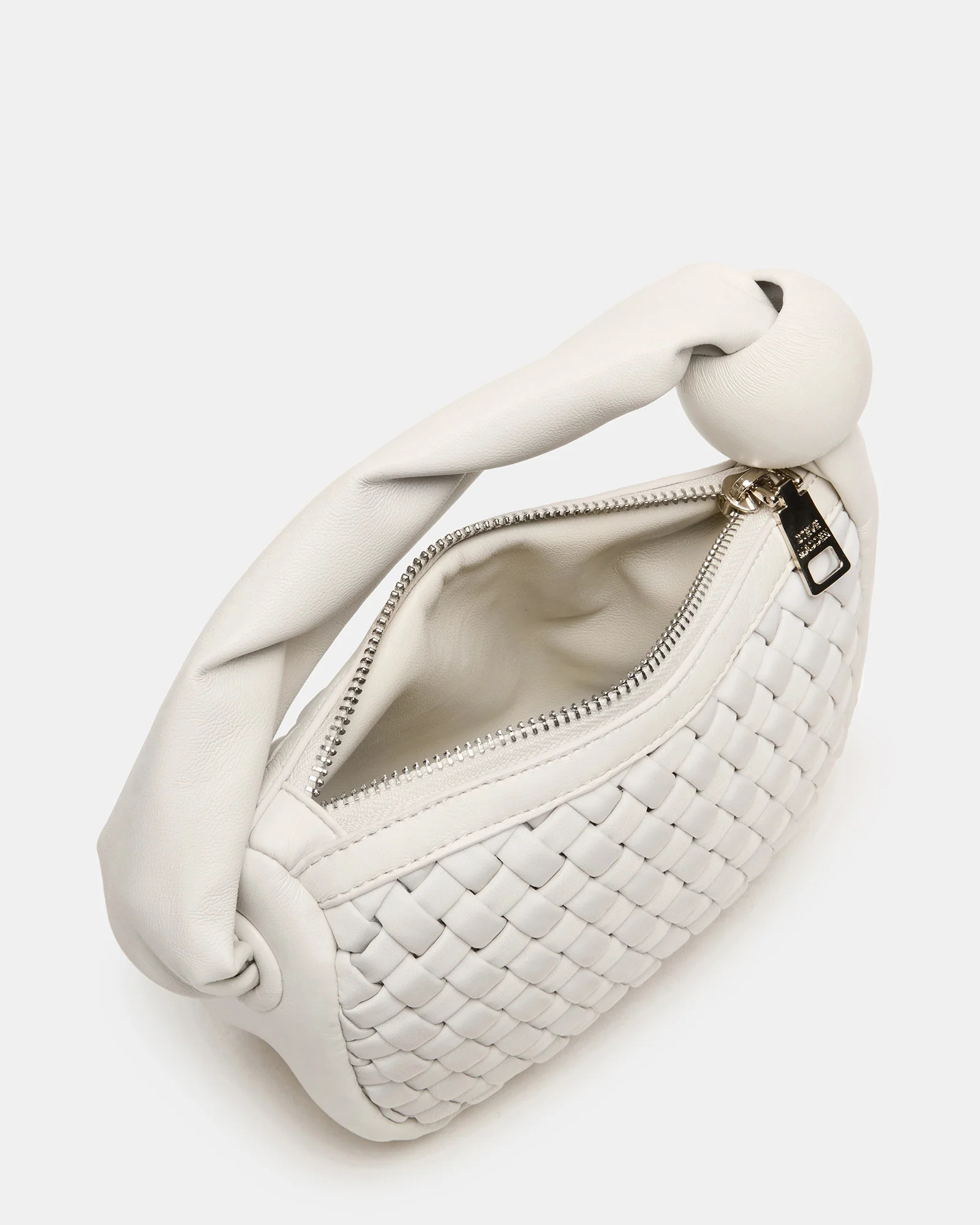 NATASHA Bag White Women's Mini Woven Handbag | Steve Madden (US)