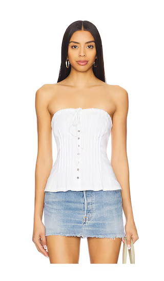 Wink Wink Tube Top in Clean Ivory | Revolve Clothing (Global)