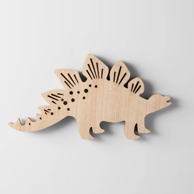 Dinosaur Wood Lit Kids' Wall Decor - Pillowfort™ | Target