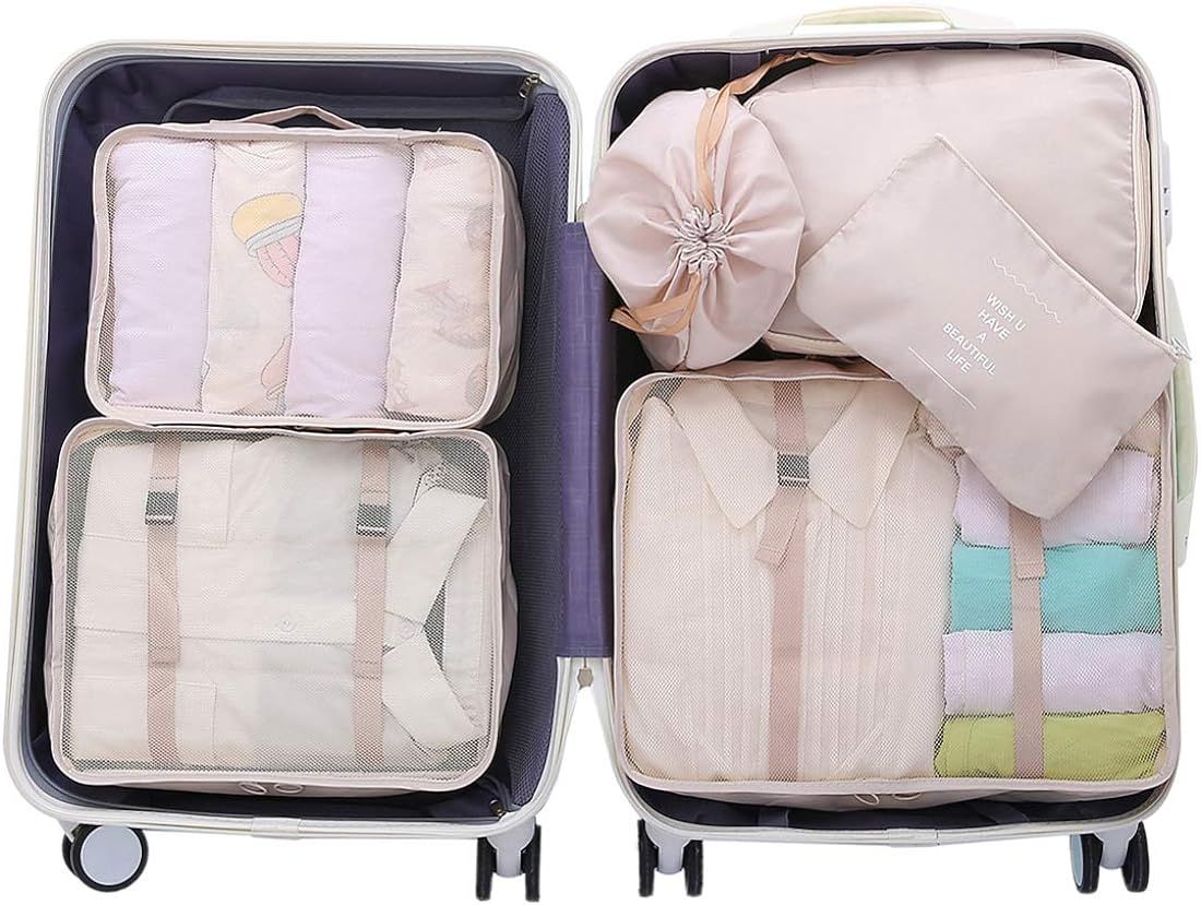 OEE Luggage Packing Organizers Packing Cubes Set for Travel | Amazon (US)