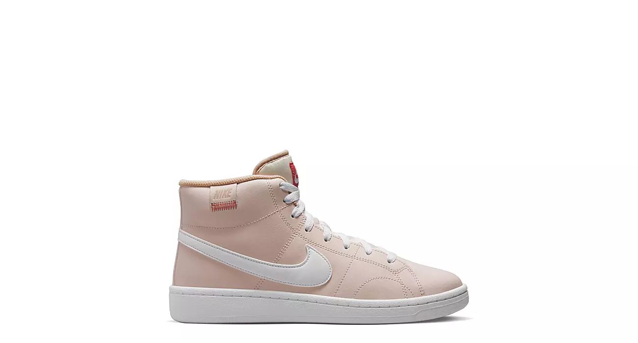 Nike Womens Court Royale 2 Mid Sneaker - Pale Pink | Rack Room Shoes