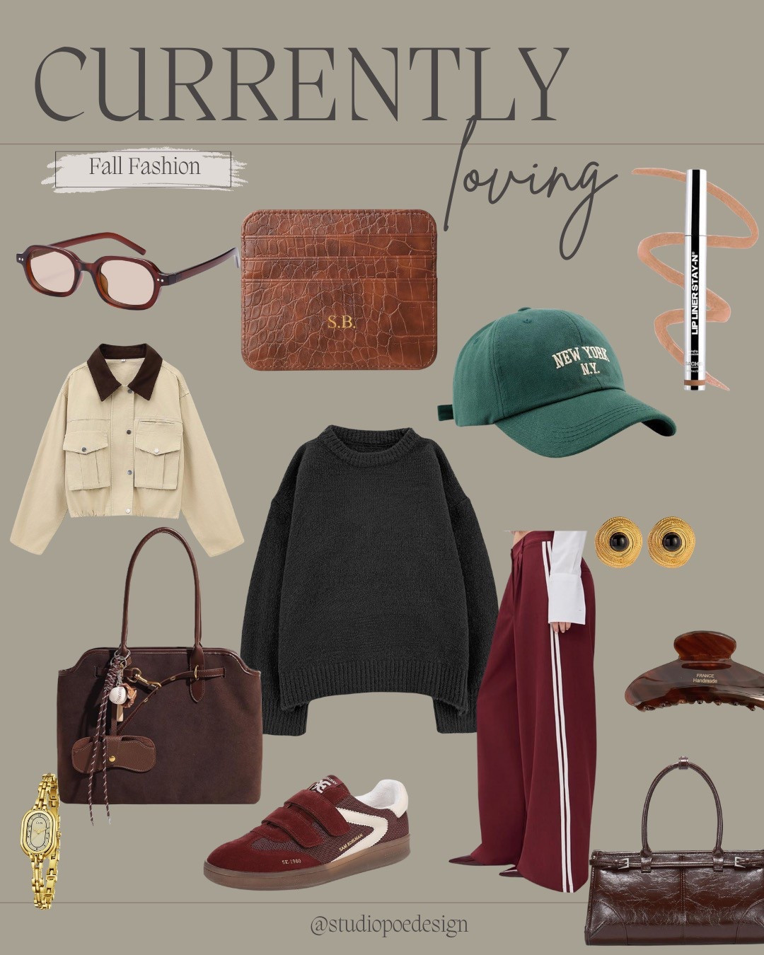 Current loves on Amazon!!

Amazon finds, Amazon fashion, jacket, barn jacket, track pants, wine, burgundy, suede, shoes, Sam Edelman, customized, monogram, sunglasses, sacheu lip stain, hair claw clip, suede bag, New York hat, accessories, watch, jewelry

#LTKStyleTip #LTKFindsUnder100 #LTKFindsUnder50