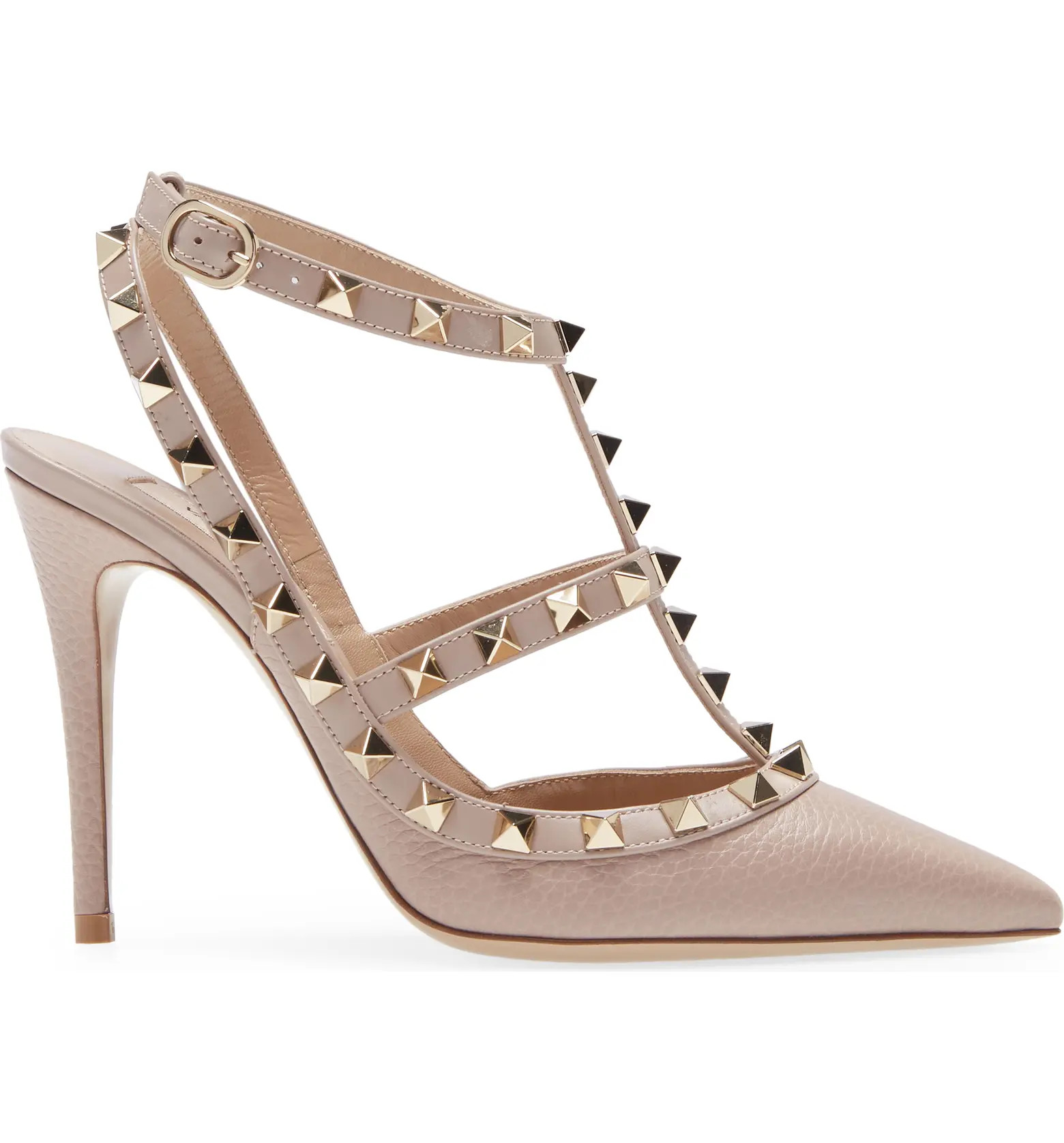 Rockstud Ankle Strap Pump | Nordstrom
