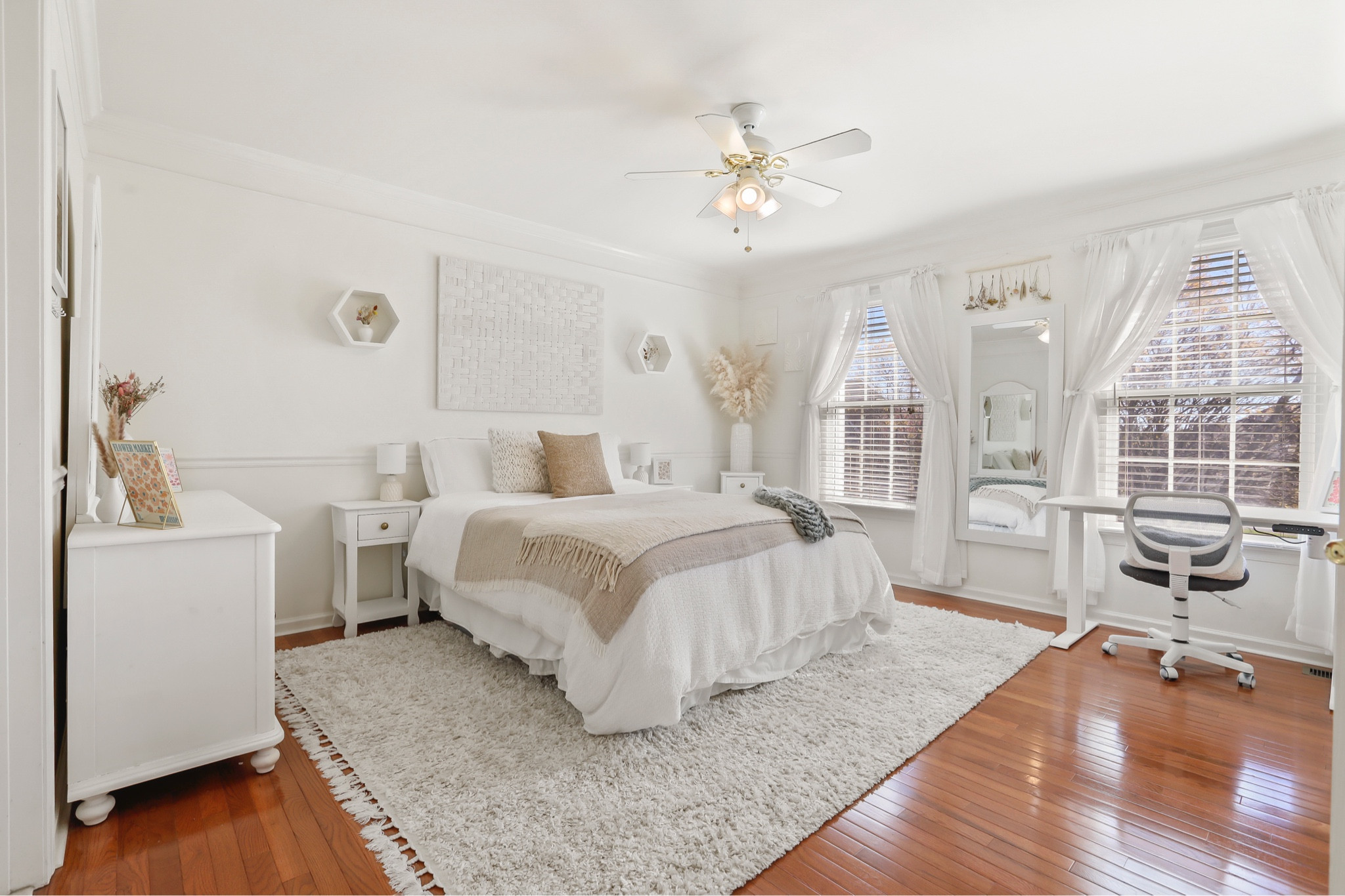 Neutral cozy white bedroom aesthetic 🛏️ (PART 2) her are more links to get a similar look to my bedroom! Check out part 1 for links to similar options to my bedding setup! 

#LTKhome