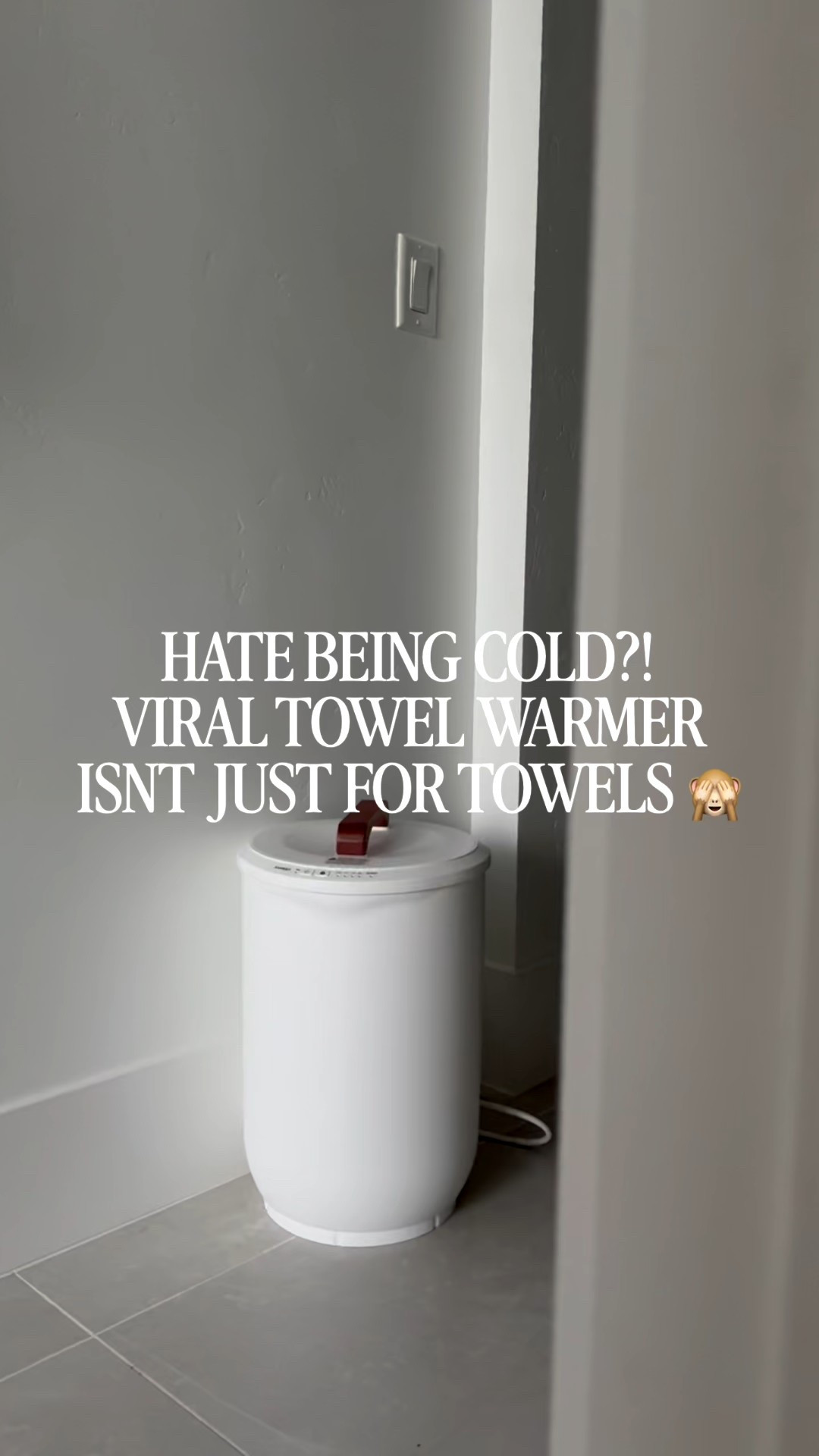 2025s viral Christmas gift: the towel warmer! But guess what?! It’s not just for towels! Sure getting out of a nice warm bathtub to step onto freezing cold tile becomes a lot easier with heated towels by your side. But have you ever thought about using it for your Netflix blanket before watching your fave show? Or your cozy hoodie before preschool pickup? I even caught my husband using it for his running gear before his 30 degree morning run last week 🙈 there’s a reason this hot item is going viral!

Comment WARMER for the 🔗 sent to your DMs!


Towel warmer | clothing warmer | boujee on a budget | Amazon finds #ootd #towelwarmer #viralgifts #amazonfinds #trendinggifts 

#LTKHome #LTKGiftGuide #LTKSeasonal