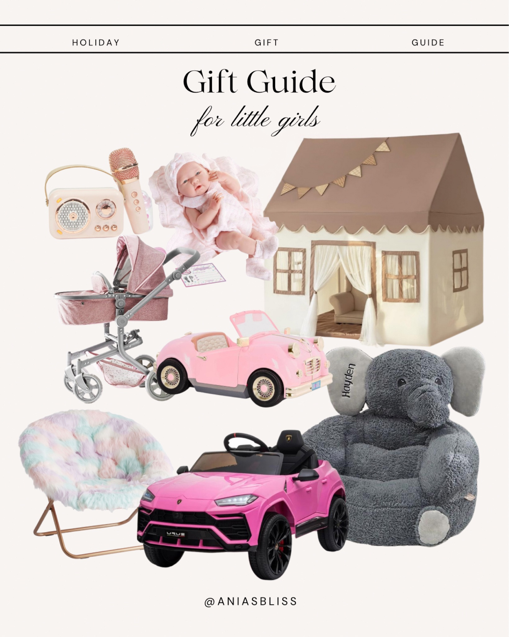 Holiday gift guide for little girls 

#LTKGiftGuide #LTKHoliday #LTKkids